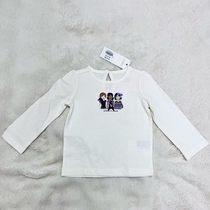 BRAND NEW Janie and Jack baby girl long sleeve tshirt